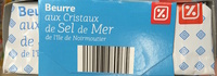 Beurre aux cristaux de sel de mer de l'île de Noirmoutier