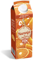 Zumo de naranja 100% con pulpa