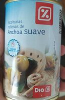 Aceitunas rellenas de anchoa suave