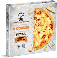 Pizza forno di pietra 4 quesos