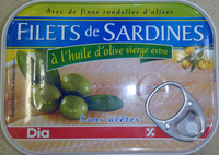 Filets de Sardines à l'huile d'olive vierge extra