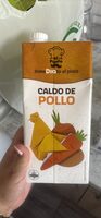 Caldo de pollo casero