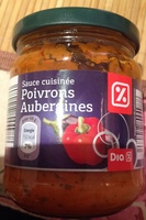 Sauce cuisinée Poivrons Aubergines