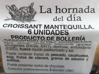 Croissant Mantequilla 6 unidas