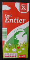 Lait entier Dia