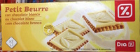 Petit beurre au chocolat blanc