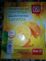 Preparado en polvo sabor naranja