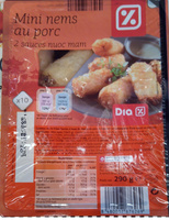 Mini nems au porc (x 10)