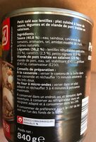 Petit Salé Aux Lentilles