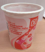 Yogur con Frambuesa y Grosella roja