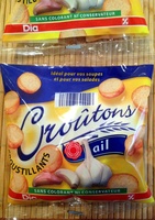 Croûtons à l'ail