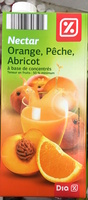 Nectar Orange, Pêche, Abricot