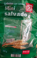 Mini cracker salvado