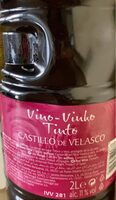 Vino tinto castillo de velasco