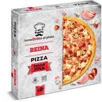 Pizza reina masa fina