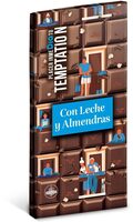 Chocolate con leche almendras