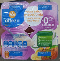 Yogurt sabor macedonia