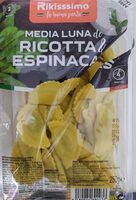 Media Luna de Ricotta y Espinacas