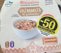 Hummus de garbanzos con pimiento