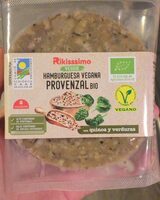 Hamburguesa Vegana Provenzal Bio