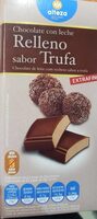 Chocolate con leche Relleno sabor trufa