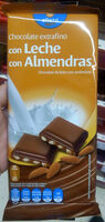 Chocolate extrafino con leche con almendras
