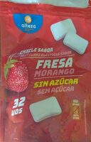 Chicle sabor fresa Sin Azúcar