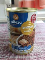 Lentejas de lata