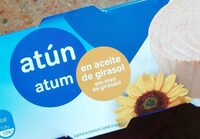 Atún en aceite de girasol