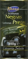 Aceitunas negras con hueso