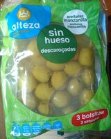 Aceitunas manzanilla sin hueso