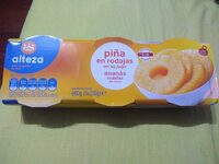 Piña en rodajas