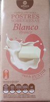 Chocolate blanco postres