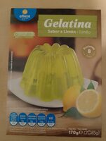 Gelatina sabor a limón