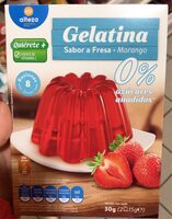 Gelatina sabor a fresa