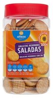 Galletas redondas saladas