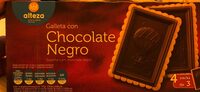 Galeta con chocolate negro