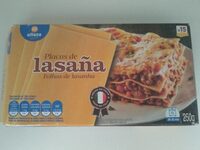 Placas de lasaña