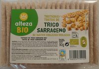 Tostadas de trigo sarraceno