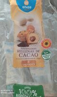 Magdalenas rellenas de cacao