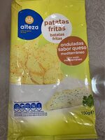 Patatas fritas sabor queso mediterraneo