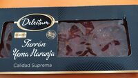 Turron Yema Naranja