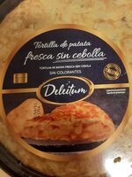 Tortilla de patata sin cebolla