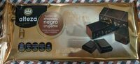 Turrón de chocolate negro crujiente
