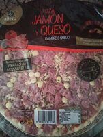 Pizza jamon queso