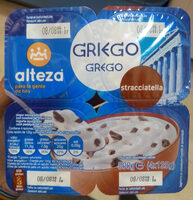 Yogur griego estilo stracciatela