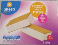 Sandwich sabor a nata