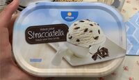 Helado sabor stracciatella