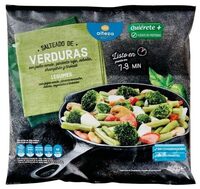 Salteado de verduras