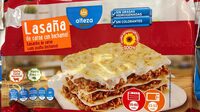 Lasaña de carne con bechamel